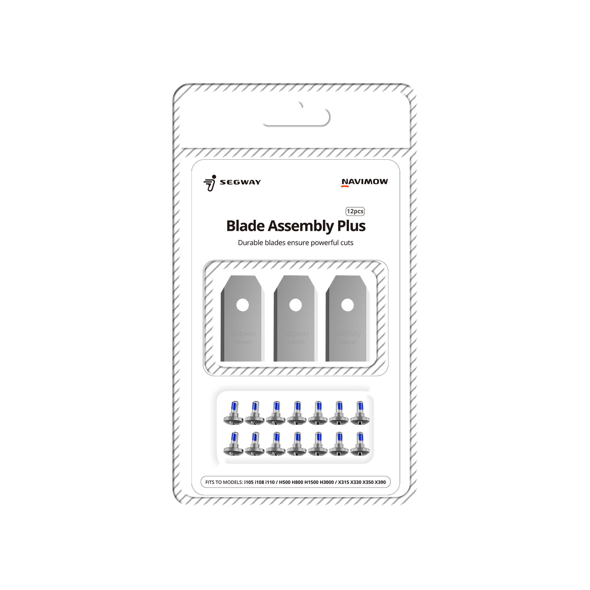 Navimow replacement blades 12-pack official product photo